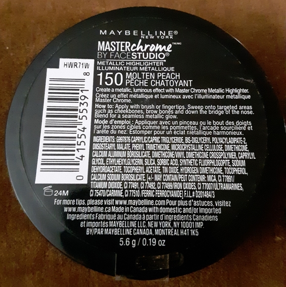 Maybelline Master Chrome Highlight - Picture 2 of 3